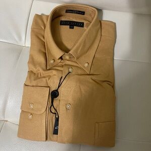 NWT Jack Lipson long sleeve shirt size M, 70% viscose and 30% cotton.